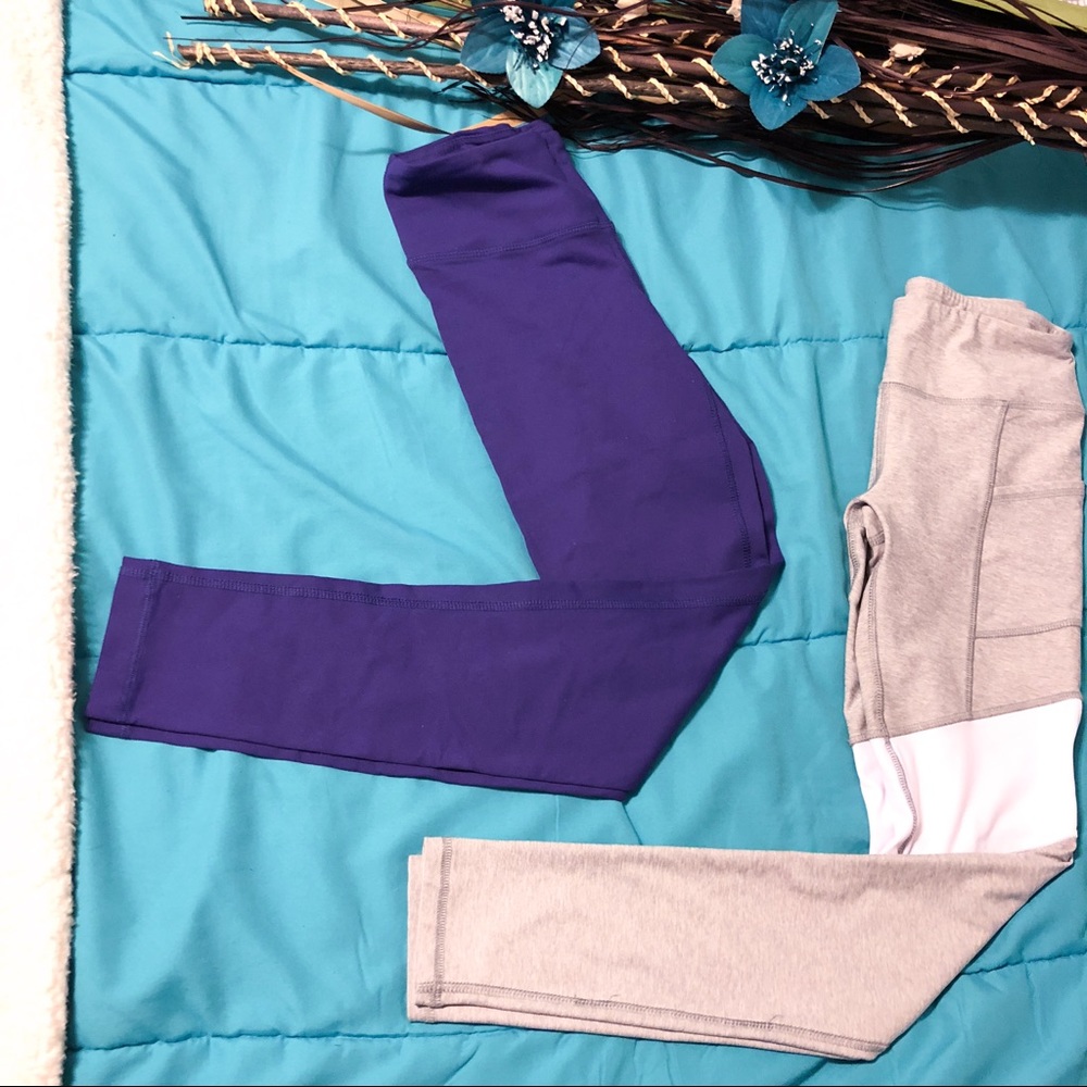 Set of two workout leggings